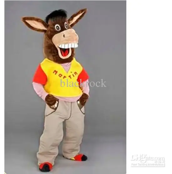 Foam Mule Cartoon Mascote fantasia para adultos, luxuoso Natal extravagante vestido, mascote de Halloween, venda quente, novo