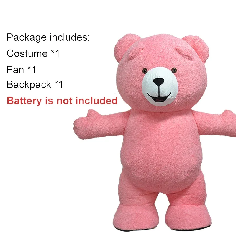 Sky06 풍선 코스프레 테디 베어 의상 재미 있은 정장 카니발 파티 Adul66lU &에 대한 봉제 사랑스러운 다채로운 곰 마스코트 의상