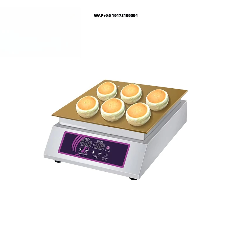 New Design Single  Souffle Pancake Machine Commercial Pancake Pan Crepe Maker