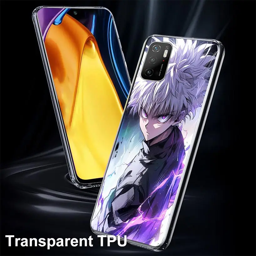 Hot Anime HXH X Hunter Case Phone Cover for Xiaomi Mi 11T 12T 10T 9T Pro 11i 12X 13 12 11 10 9 8 Lite 6X 5X A3 A2 Trend Fundas