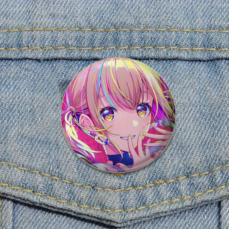 Fashion Lover Jewelry Brooches Project SEKAI Soft Button Pins Clothes Creative Badge Handmade Backpack Hat Decor Gifts Accessory