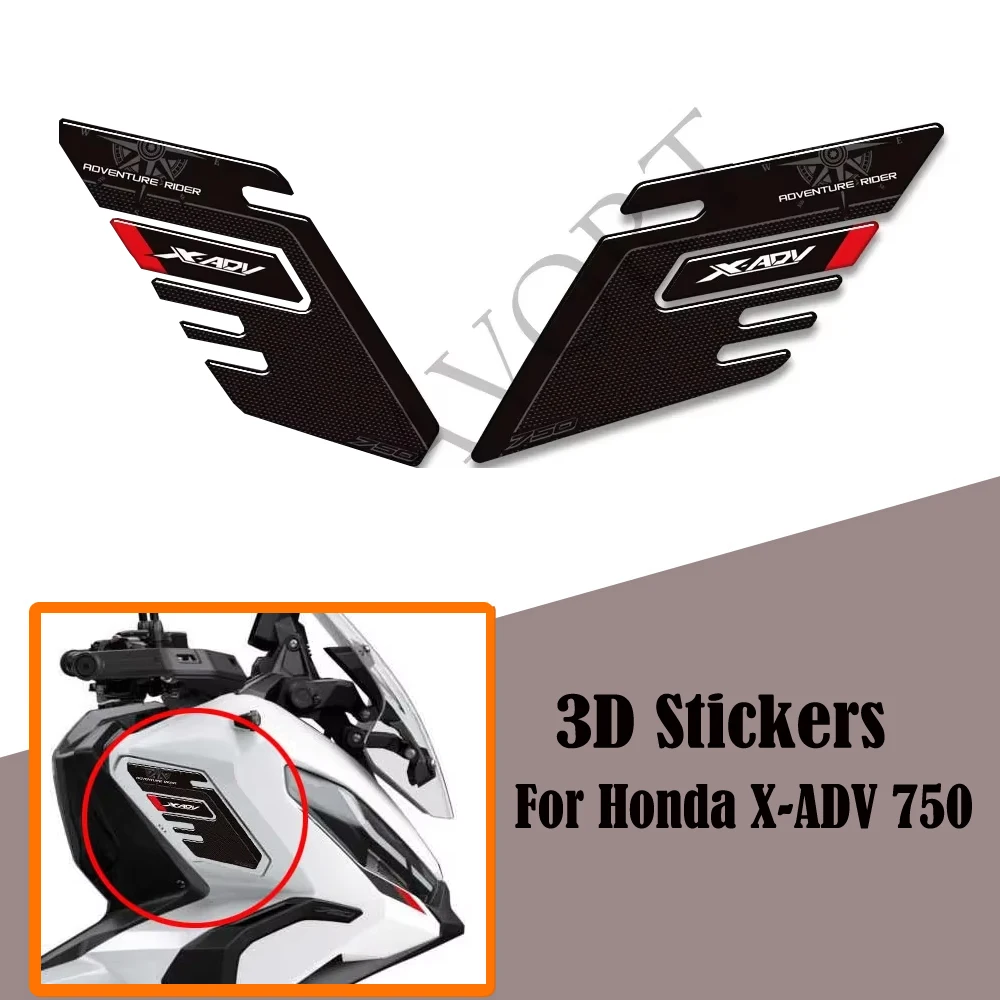 

New Protective Tank Pad Wheel Stickers Decals Body Fender Shell Fairing For Honda X-ADV XADV X ADV 750 2021 2022 2023 2024