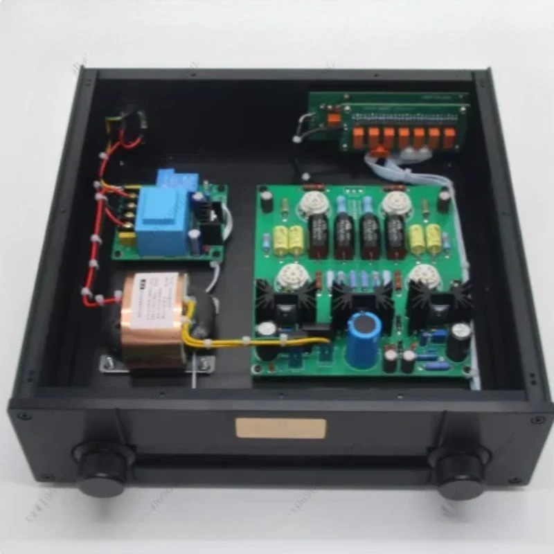 STR12A Reference SLP90 Circuit 12AU7/ECC82 Vacuum Tube Preamplifier HiFi Stereo Remote Control Audio Pre-Amp