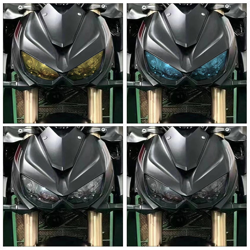 Fit for Kawasaki Z1000 Z 1000 2014 2015 2016 Transparent Motorcycle Headlight Sticker Anti-Scratch Headlamp Protection Film