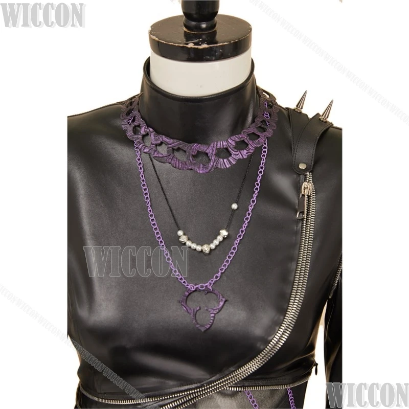 رومي kpop شيطان هنتر تأثيري الملابس هالوين كرنفال زي حفلة الدعامة هنتركس disfraz mujer guerreras كوس كرنفال الزي