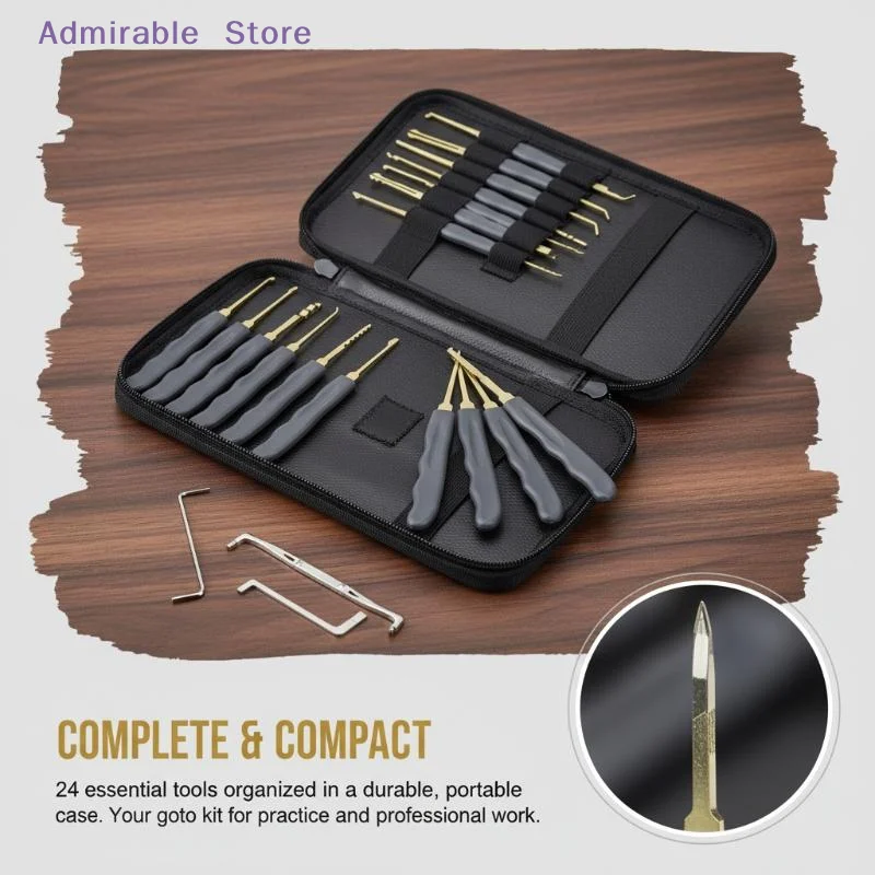 [W]24PCS  And Auto  Tools Combo Kit For Beginners/Pros