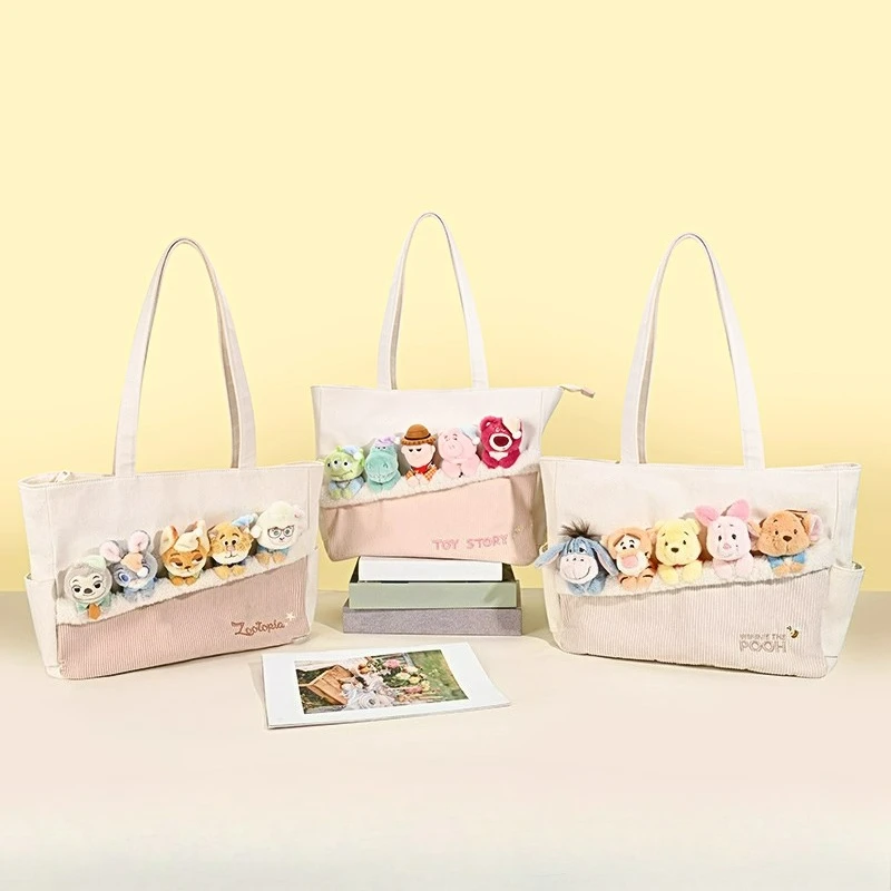 

Disney Zootopia Pooh Bear Toy Story One-shoulder Crossbody Bag, Office Shoulder Bag Birthday Gift