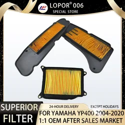 LOPOR Air Filters For Yamaha YP400 Majesty YP400R YP400RA X-Max 2004-2020 YP 400
