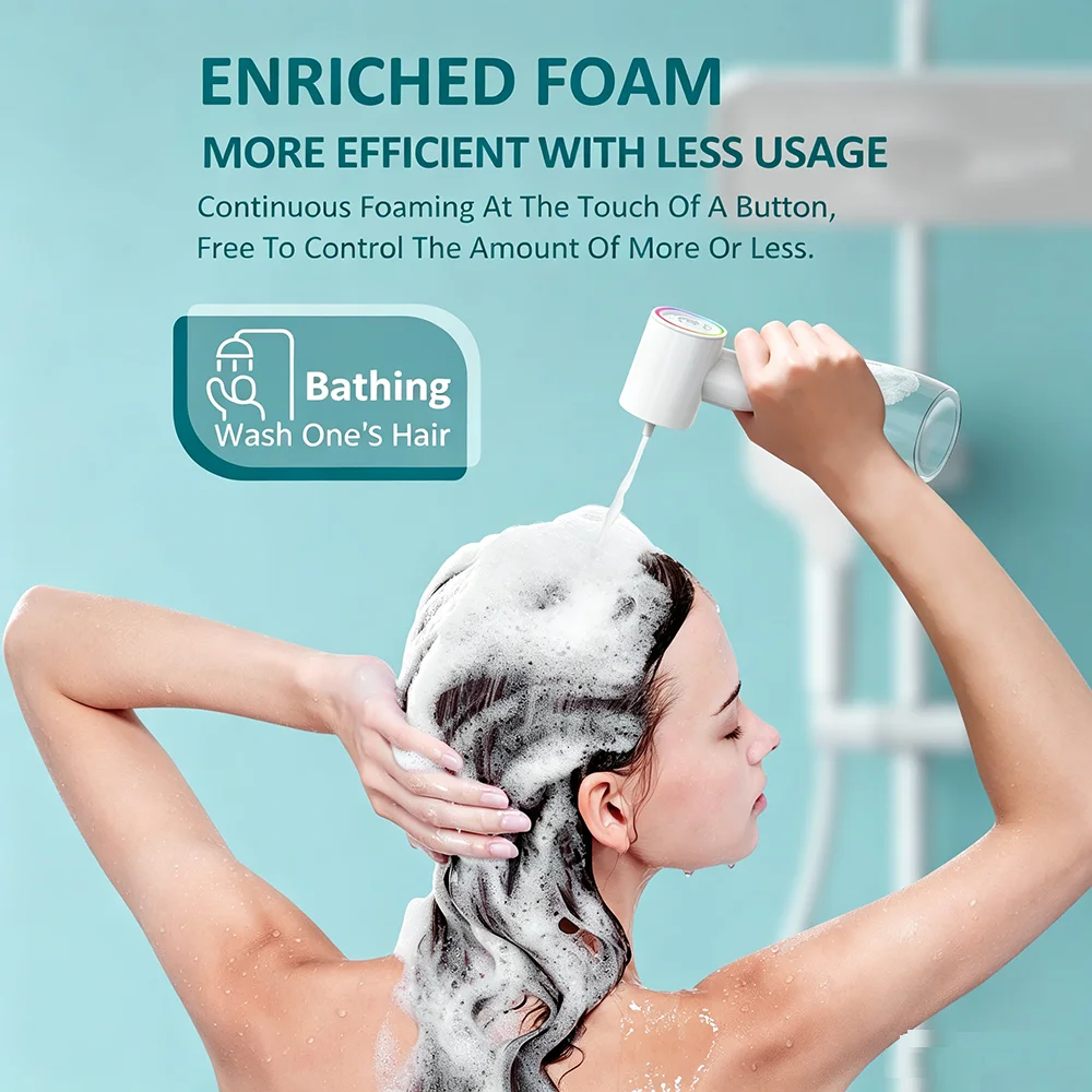 650ml Electric Tattoo Foamer Facial Cleanser Foam Gun Detergent Soap Dispenser Automatic Bubble Machine for Home Salon & Tattoo