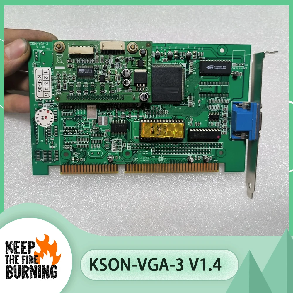 

Сервокарта KSON-VGA-3 V1.4 FB4689 V1.1