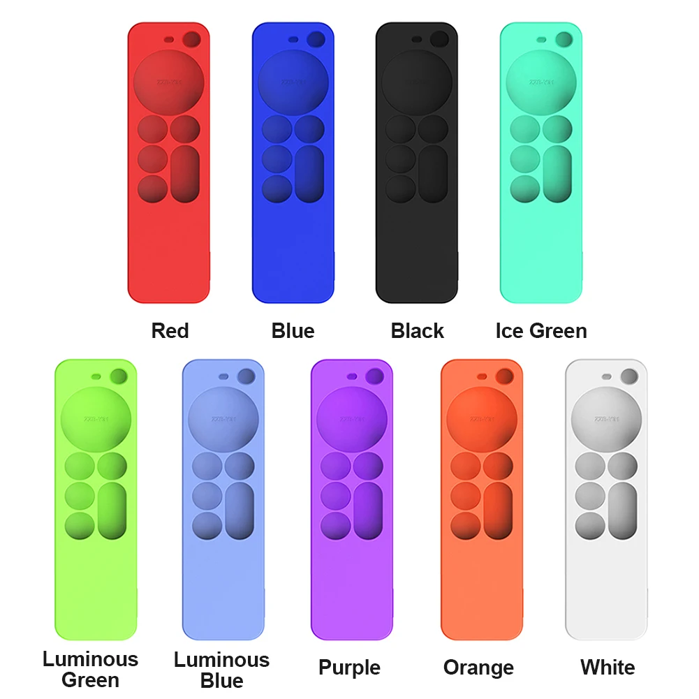 Protective Case for Apple TV 4K Portable Silicone Remote Control Cover Anti-Fall