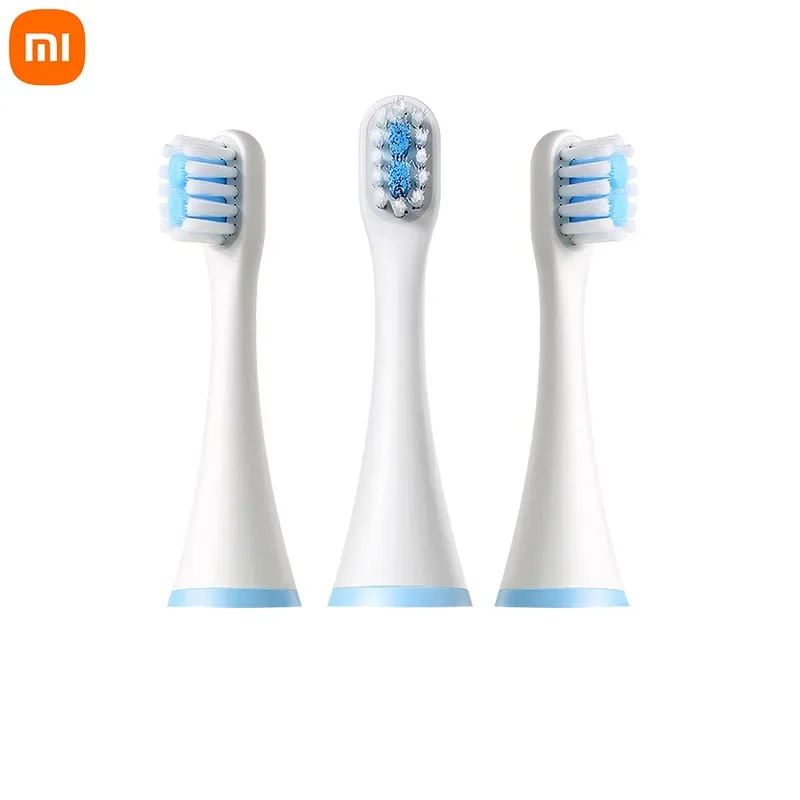 3pcs a Box Original Xiaomi Mitu Brush Head For Mitu Children Sonic Electric Toothbrush Brosse A Dent Electrique Hair Brushing