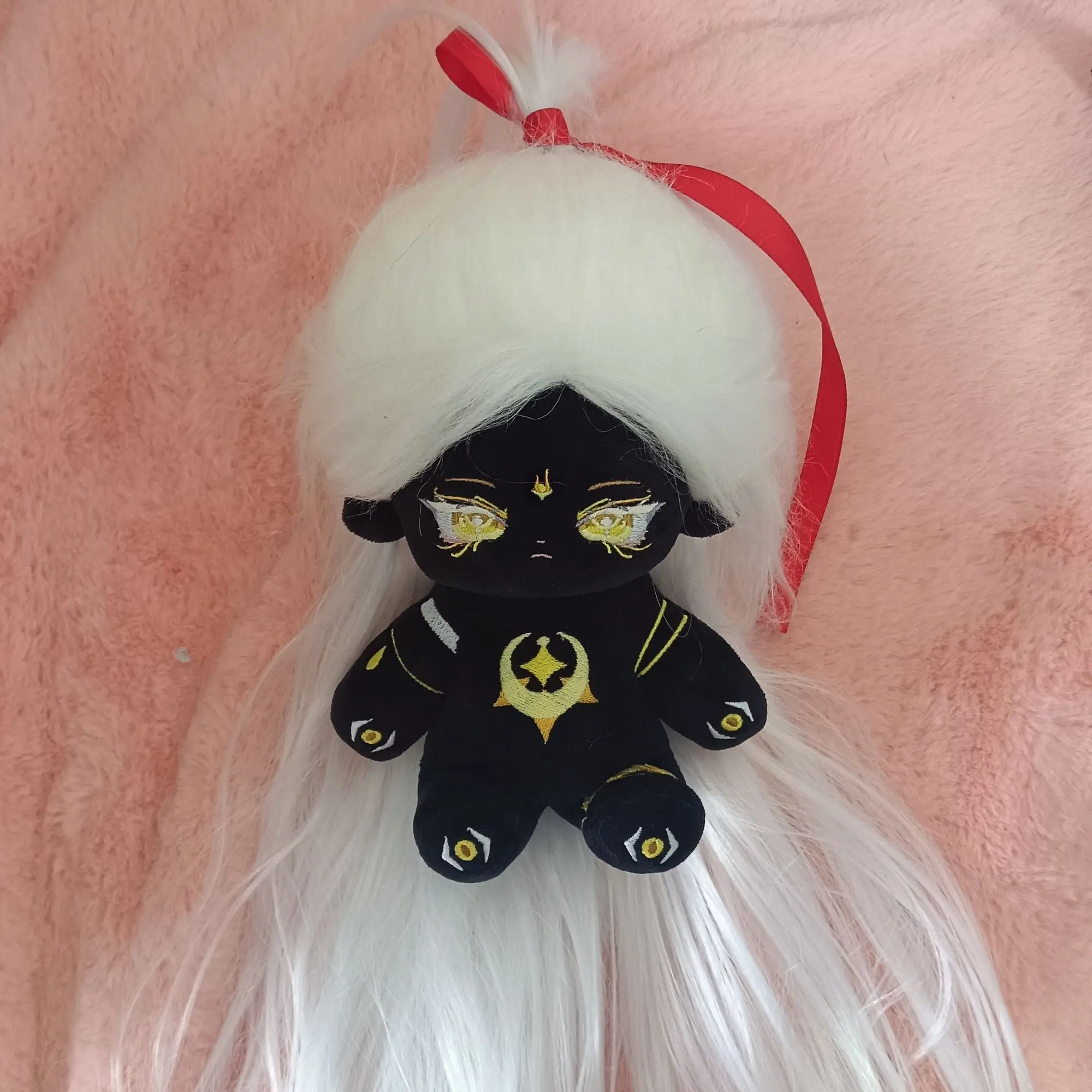 20cm cotton doll, birthday gift for girls, plush toy, cute doll doll, Single Night series doll view 4