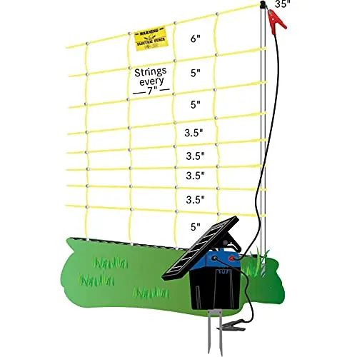 1 Electric Sheep & Goat Net Fence | Yellow – 35