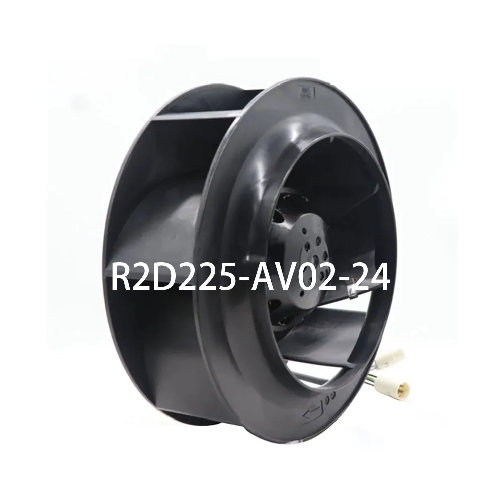 

Прочный центробежный вентилятор R2D225-AV02-24 400~460 В переменного тока 0,24/0,27 А φ225 мм огнещенный охлаждающий вентилятор