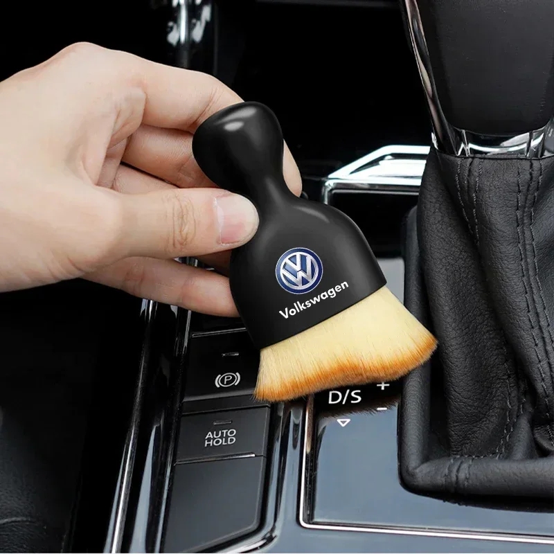 Car Air Conditioner Air Outlet Cleaning Soft Brush For Volkswagen Jetta MK5 MK6 Golf-4 5 6 7 Passat 3B7 POLO CC Car Accessories