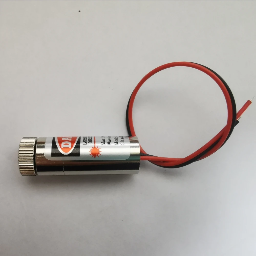 12mm 50mw 20mw 10mw 5mw red laser module 650nm red laser head adjustable focal 3V-4.5V laser dot shaped cross