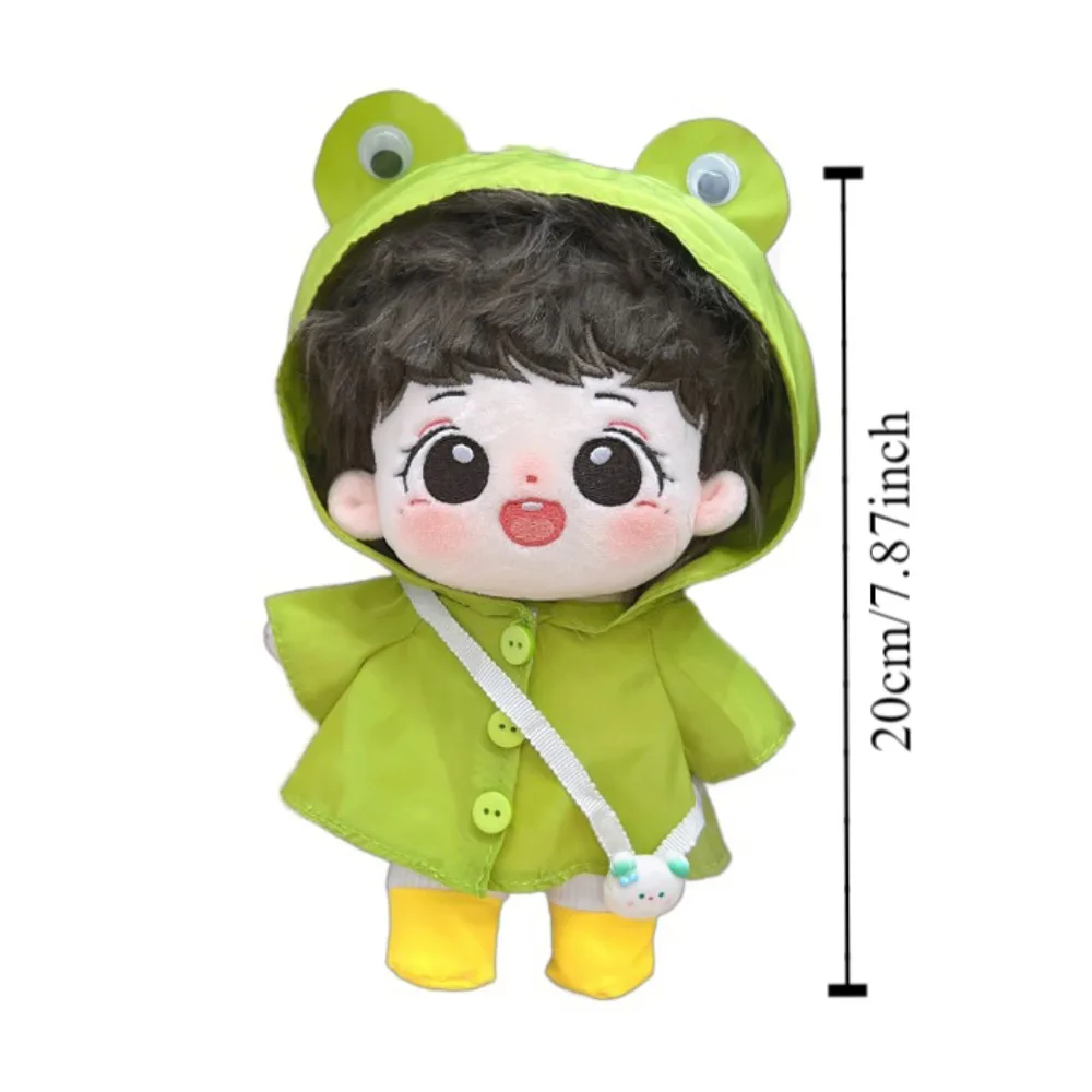 1 set Dress Up 20cm Cotton Doll Clothes Outfit DIY Clothing Star Doll Clothes Suit Lovely Mini No Attributes Dolls Clothes