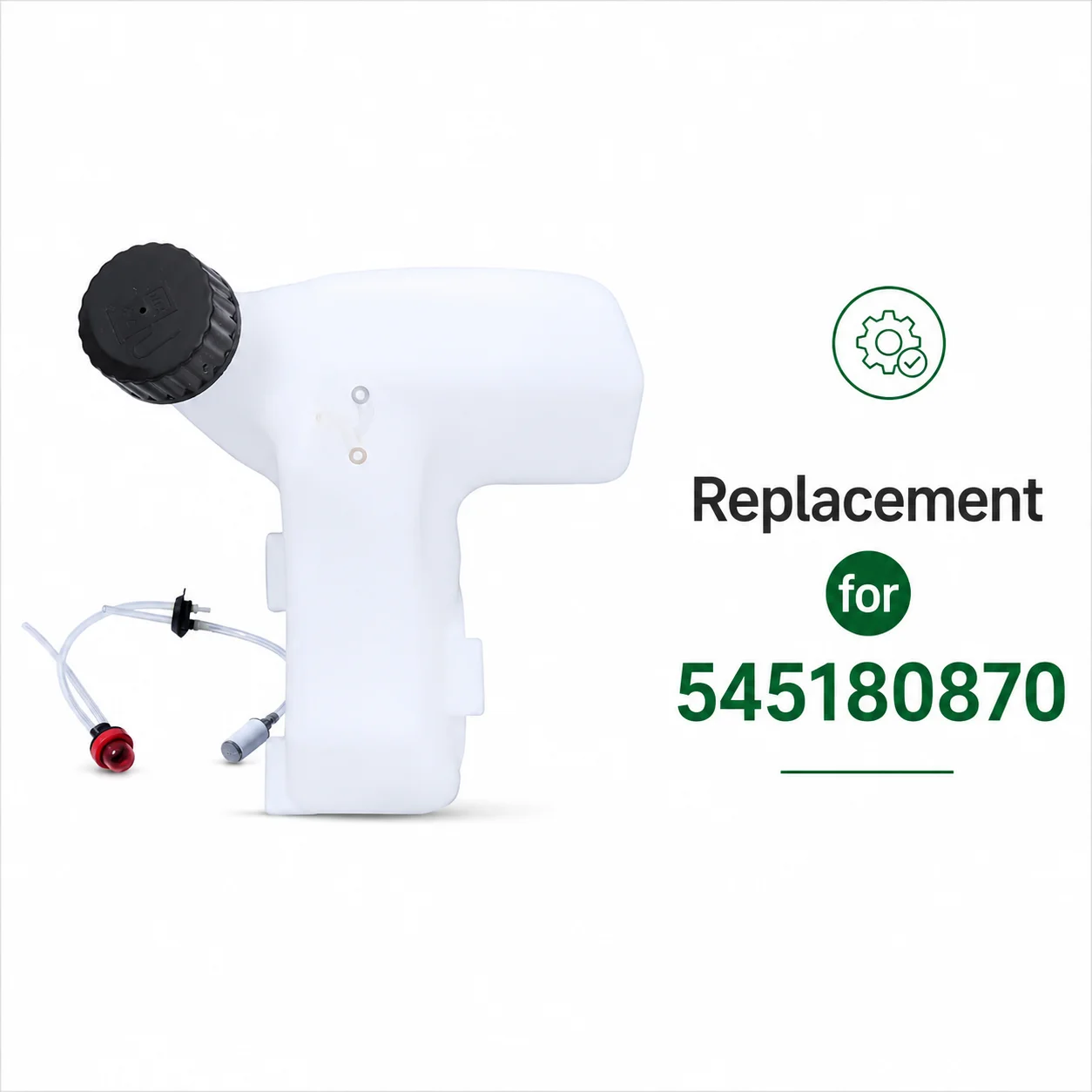 Fuel Tank with Oil Pipe Set Kit Replacement for Husqvarna 128LD 28LD 952711969 2010-06 545180870 Garden Tool Parts
