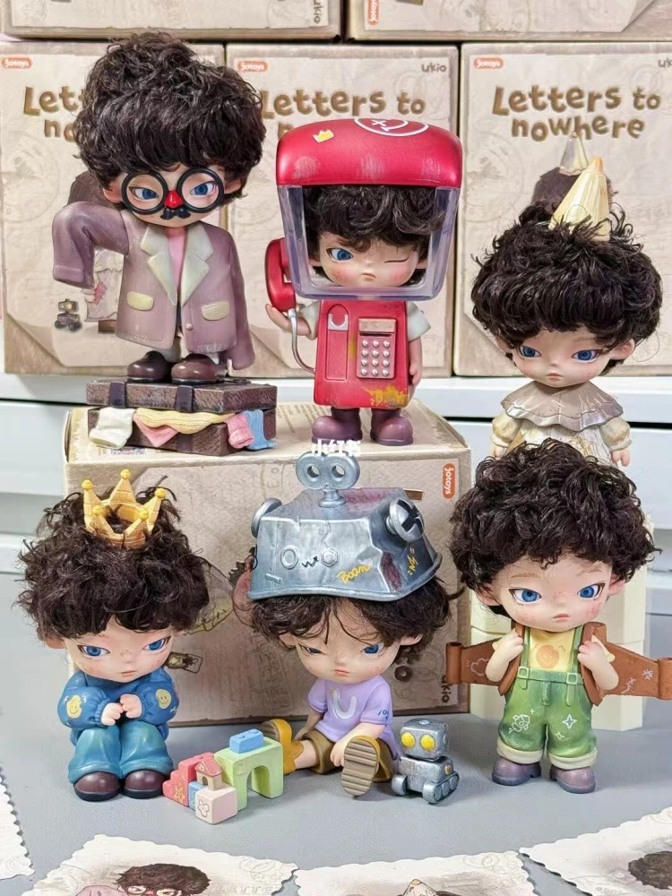 

Ukio Letters To Nowhere Series Blind Box - Cute Figurine Doll Desktop Ornament Mystery Model Toy For Birthday Gift