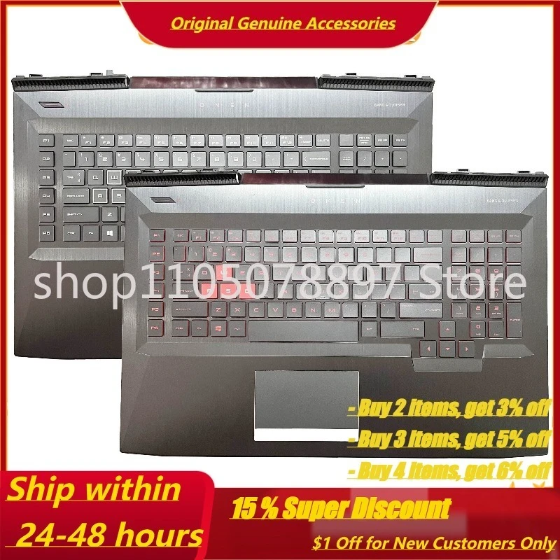 Carcasa de teclado para HP OMEN 3rd Gen Plus OMEN 17-AN TPN-Q195 C-shell