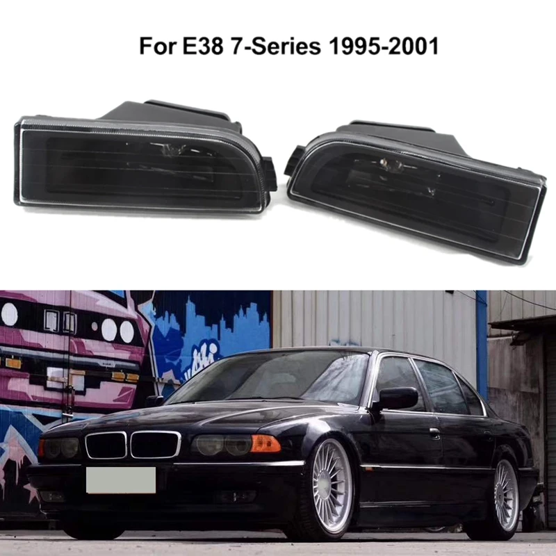 Car Front Bumper Fog Light Fog Lamp Car Syling for BMW E38 7-Series 740I 750Il 1995-1997