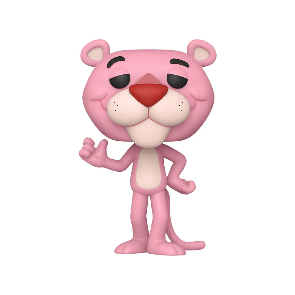 Cartoon Pink Panther Action Figure Anime Funko Pop Collectible Desktop Decoration Garage Kit Model Doll Ornament Kid Toys Gift