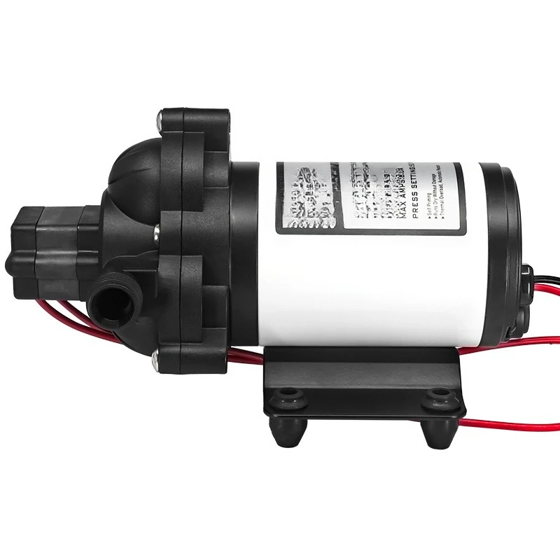 

12V24V small electric diaphragm pump reciprocating water pump self-priming booster pump