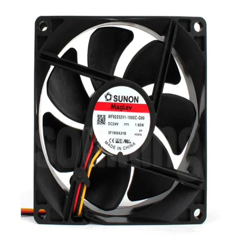 

SUNON 9225 MF92252V1-1000C-G99 24V 1.92W 3-wire cooling fan