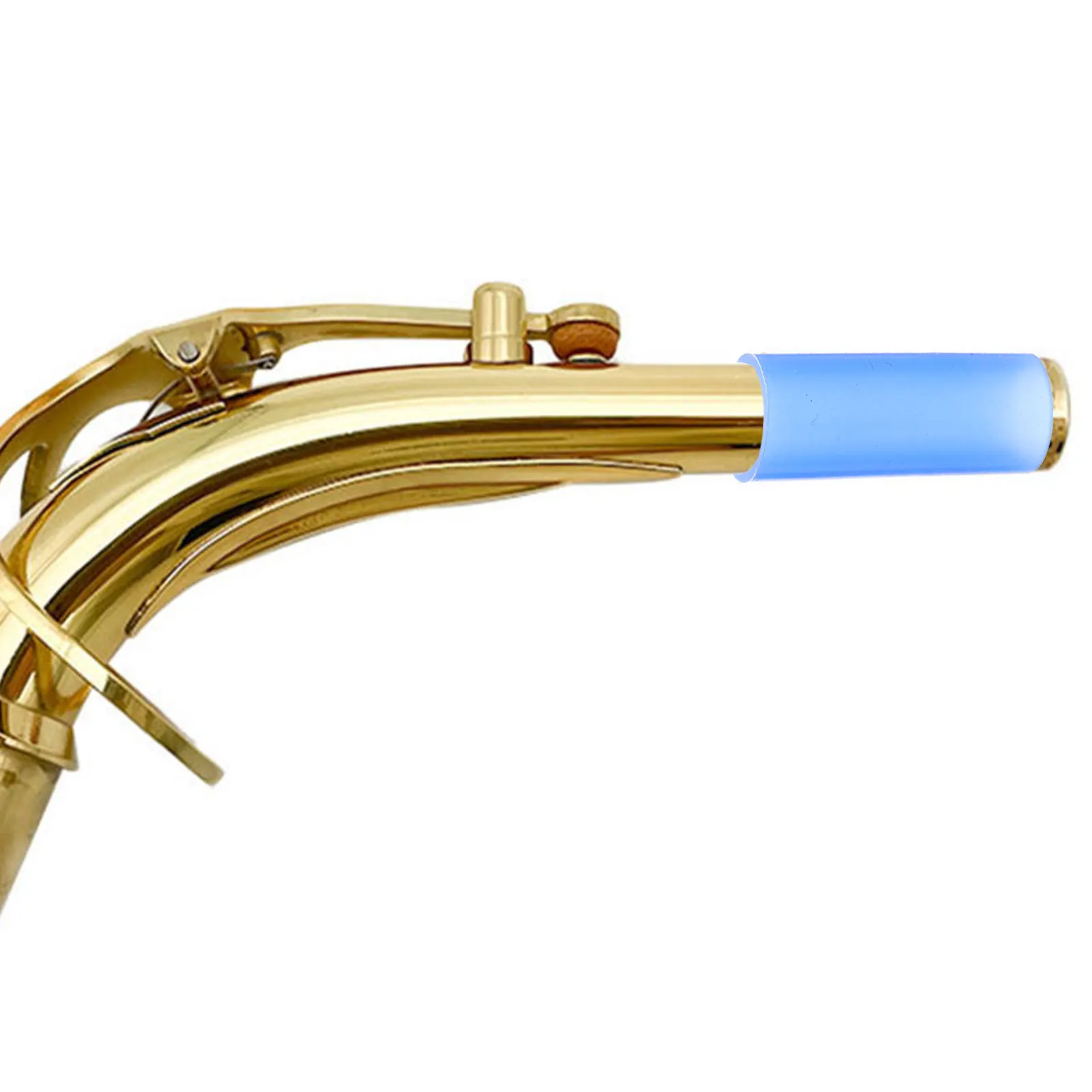 

2Pcs Silicone Saxophone Neck Sleeves Elastic Alto Tenor Sax Bend Neck Covers Accessories Saxophone Accessories