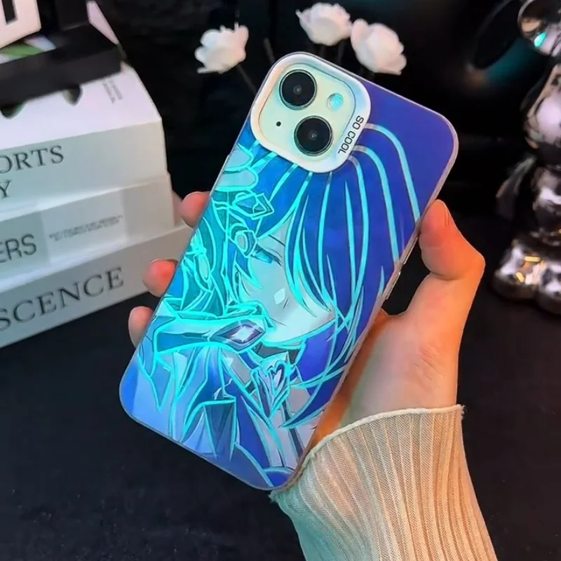 3D Acheron Phone Case for Samsung Galaxy S23 S24 S25 S26 Ultra Plus for iphone 17 16 15 14 13 Pro Max Honkais Star Rail Cover