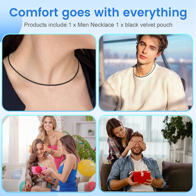 

ПОЛУЧИТЕ! Ожерелье из веревки шириной 2 мм, ожерелье из сплава, черное, серебряное, мужское, длина 51 см