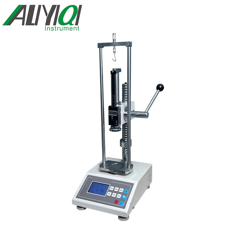 Aliyiqi athc300n sem impressora digital mola tester tensão compressão tester medidor para empurrar e puxar força testes de tração