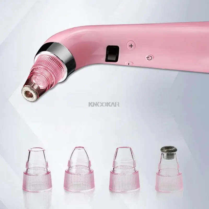 4 في 1 فراغ شفط مسام الوجه الأنف البثرة الأنظف الجلد الميت تقشير إزالة اللوازم الطبية أدوات التجميل العناية بالبشرة