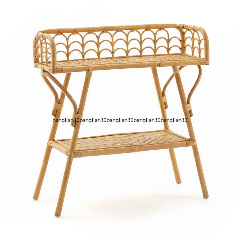Shelf Double-layer Household  Shelf Bookshelf Bb Shelf Storage Basket