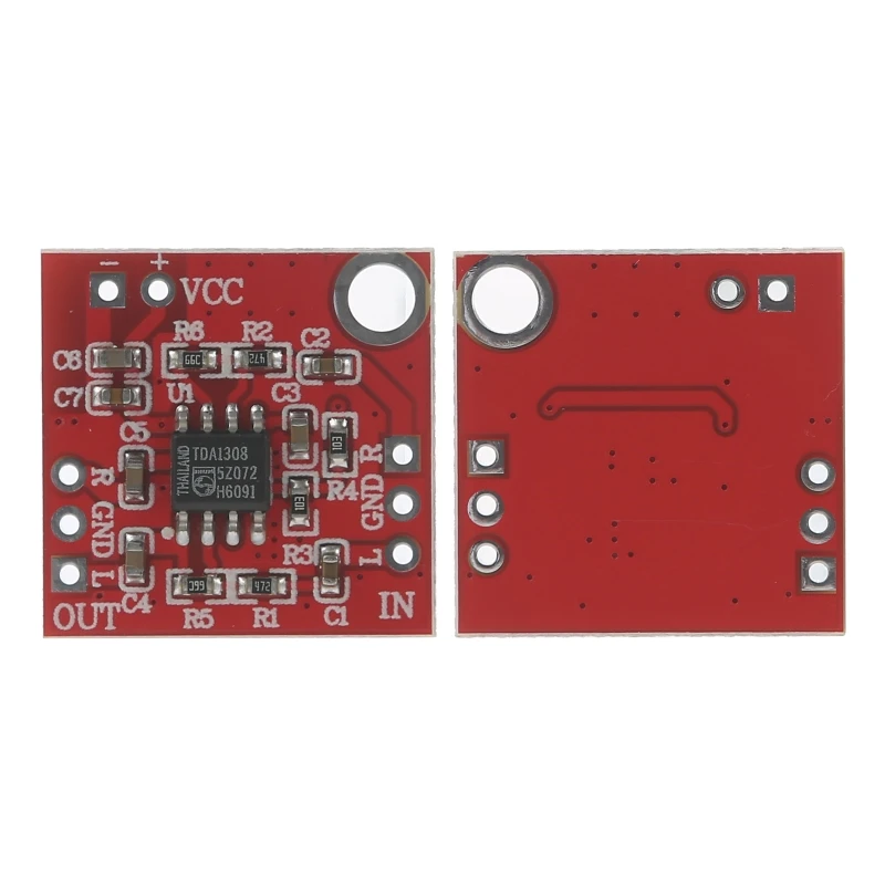 

TDA1308 Плата усилителя для гарнитуры для наушников, модуль предусилителя 3 В-6 В для постоянного тока D0UA