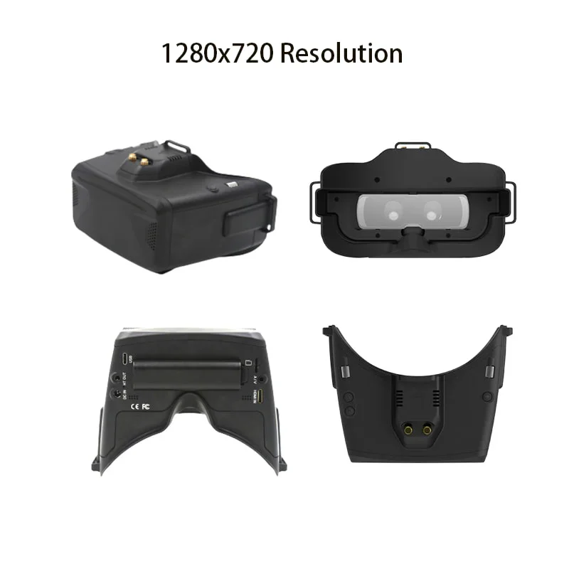 SKYZONE Cobra X V4 Head Tracker FPV Goggles 1280x720 5.8G 48CH Steadyview RapidMix Receiver Built-in DVR & HDMI for RC FPV Drone