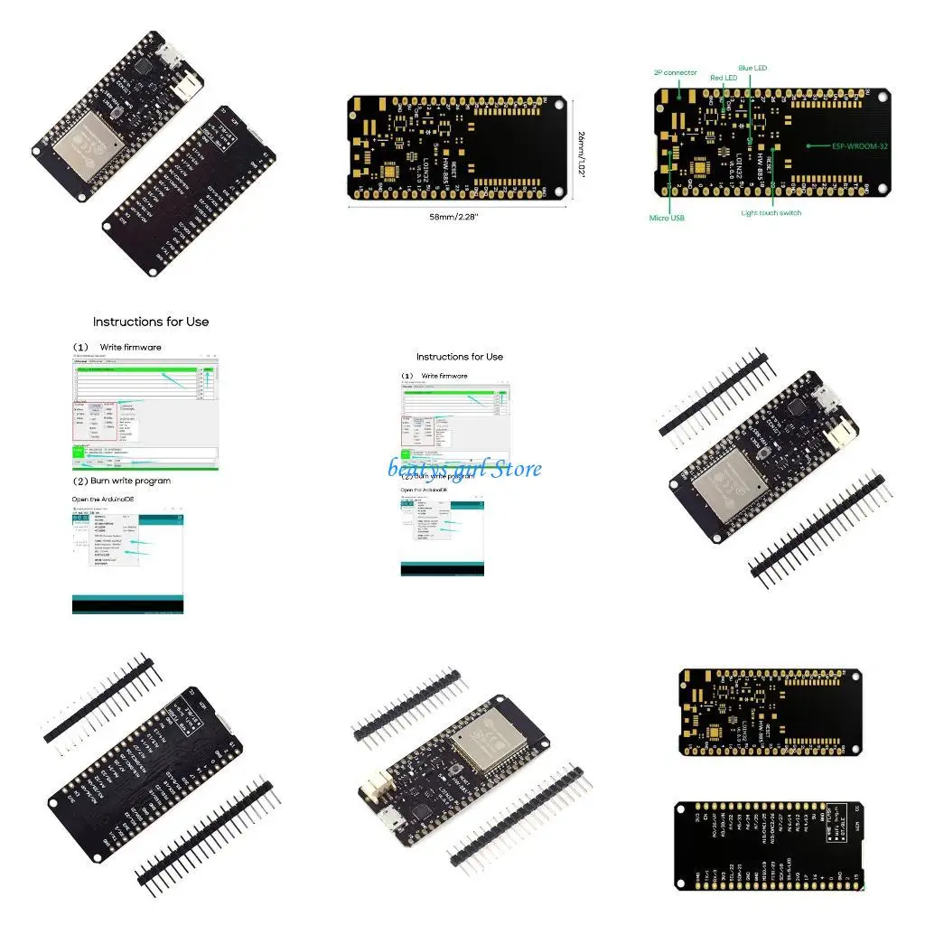 

C7AB Unleash the Potential of IoT Technology with Dual Wemos V1.0.0 Module