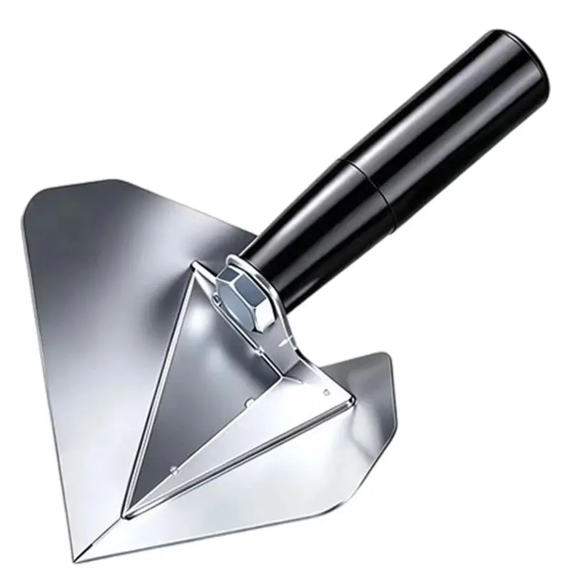AWAH Stainless Steel Corner Trowel 90 Degree Drywall Plaster Finishing Tool Internal External Design For Wall Angle DIY Projects
