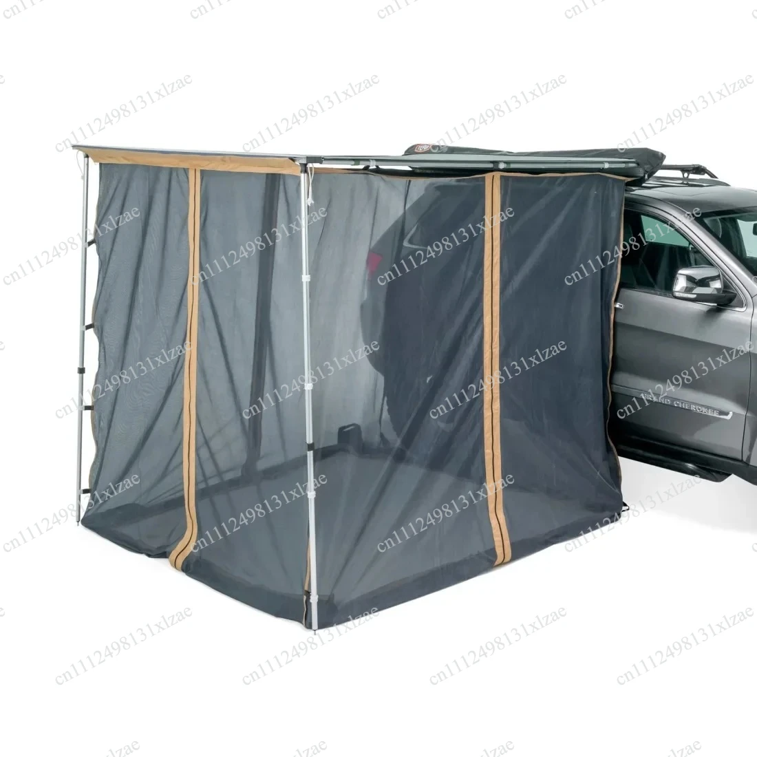 

Portable Car Side Awning, Vinyl Waterproof Sunscreen Canopy – Outdoor Aluminum Side Tent for Camping & Beach Trips