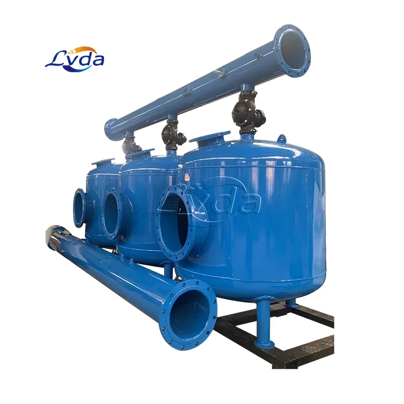 Good working farm irrigation water use multi media sand filter equipment