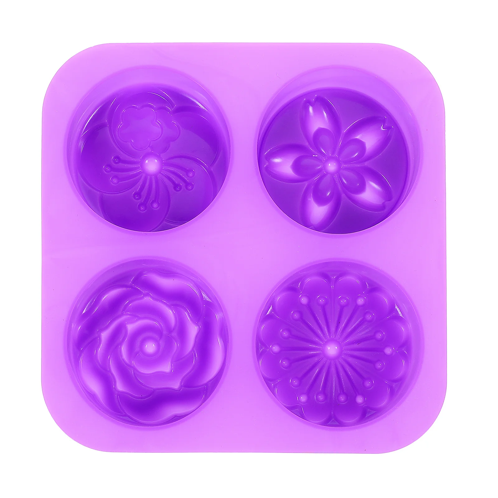 

1Pcs Silicone Muffin Baking Mold Flower Shape DIY Bake Tool Non-Stick Easy Release Accessory Flower Modeling Mold
