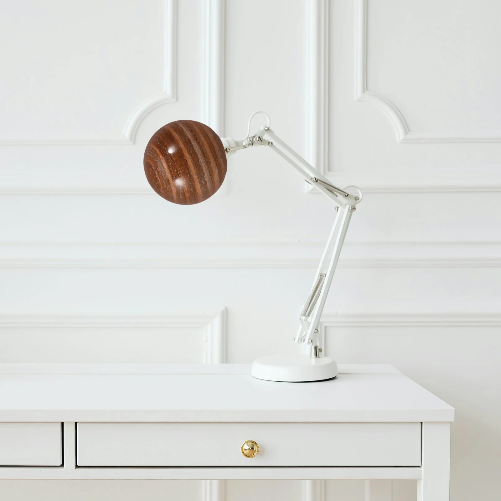 Abat-jour en verre à bulles jaune et noir, lampe de Table pour chambre à coucher, Globe artistique à lueur douce, luminaire de remplacement