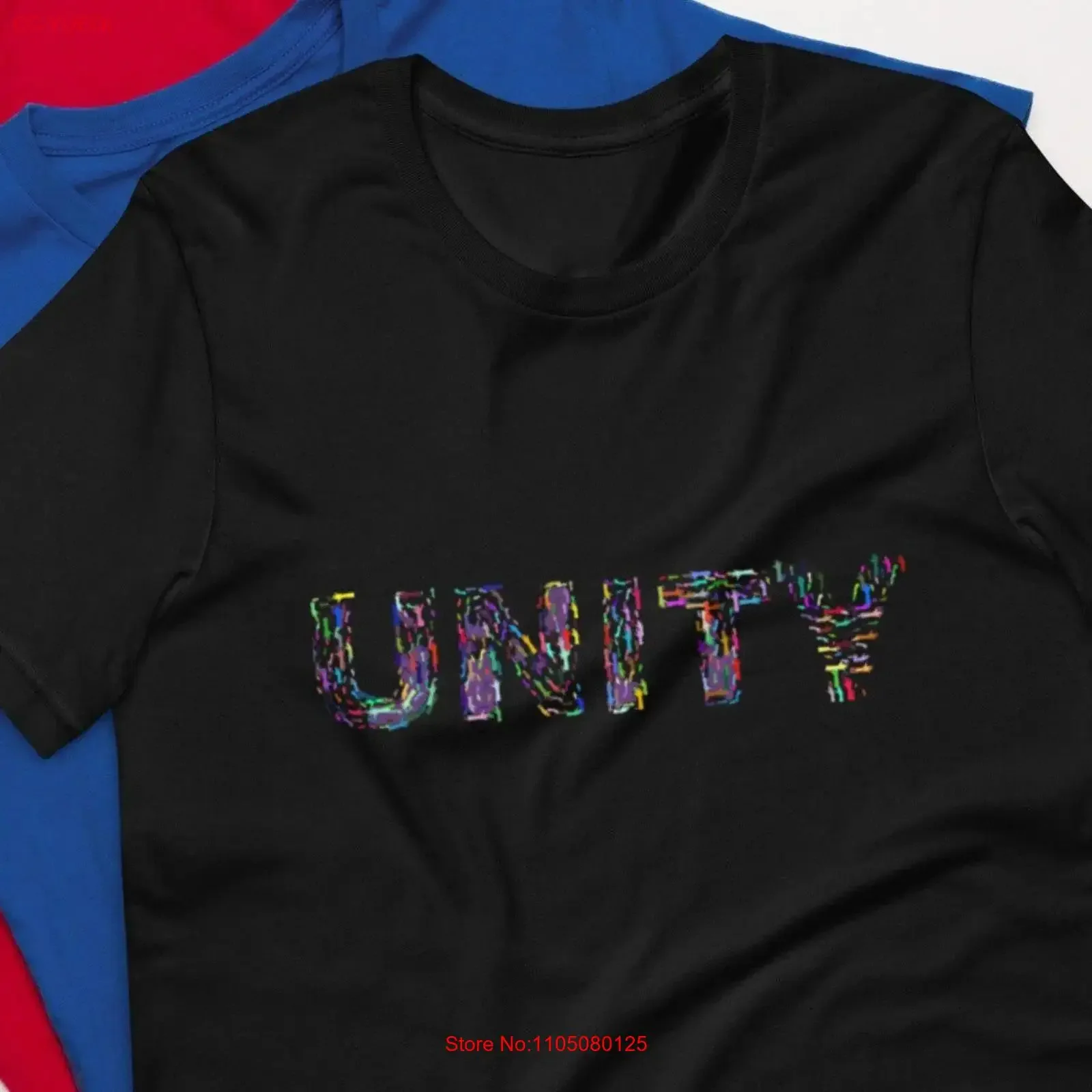 Unity t-shirt TOGETHER tee Oneness top Fellowship Harmony Support vintage lavé respirant étiré légèrement doux confortable