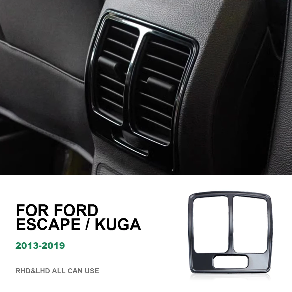 

Rear Air Conditioning Vent Protective Cover for Ford Escape Kuga 2013 2014 2015 2016 2017 2018 2019 Car Interior Accessories