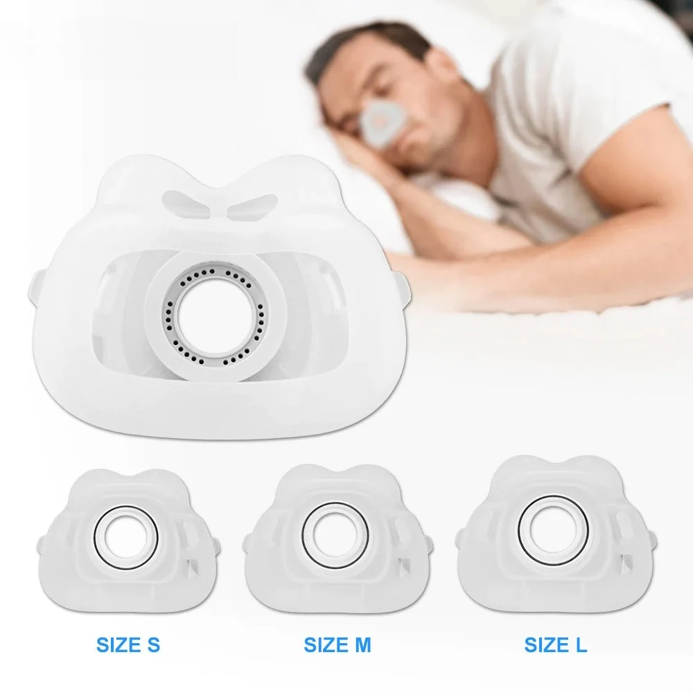 Mascarilla Nasal con cojín para uso en Air Fit/Air Touch F40 CPAP, cubierta para mascarilla nasal, accesorios  repuesto