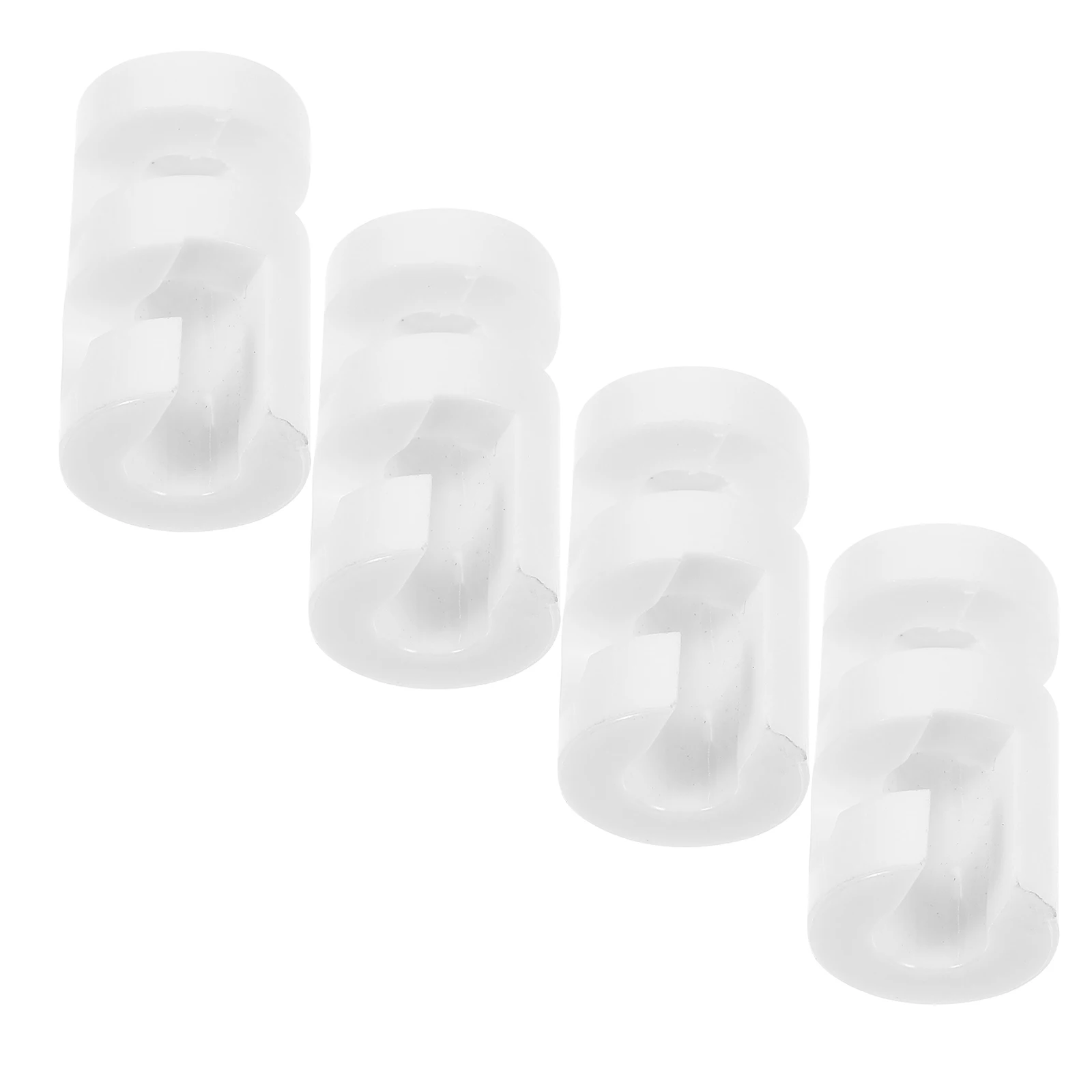 

4pcs Chandelier Power Cord Fixer Plastic Cable Holder Clips Versatile Cord Grip Strain Relief Connector Lamp Accessories