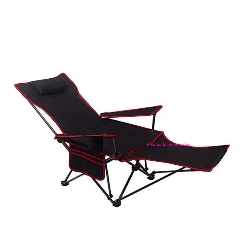 

Outdoor folding lounge chair thickened free installation lunch break camping beach chair