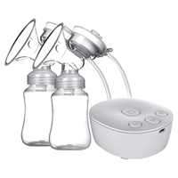 Baby bottle Double Electric Breast Pump Hands Free Breast Pump Low Noise Electric Breast Pump Baby Milk Bottle  Pad Nippl