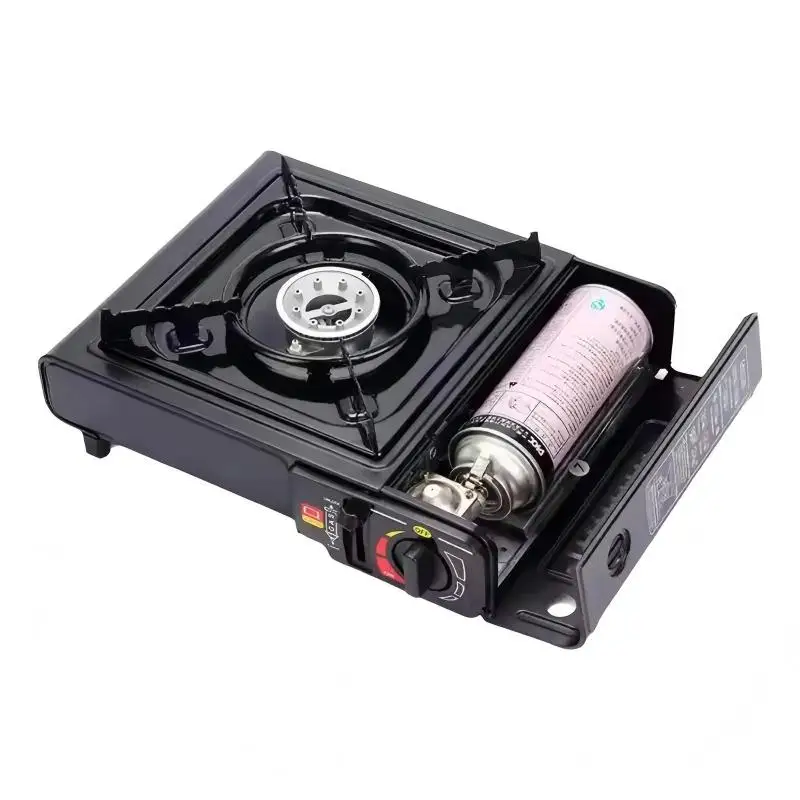 2900W Portable Mini Camping Stove Picnic BBQ Grill Outdoor Cooking Firepower Burner